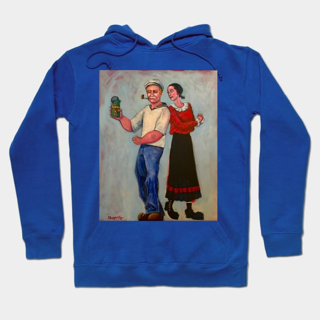 Popeye Hoodie by GOGARTYGALLERY